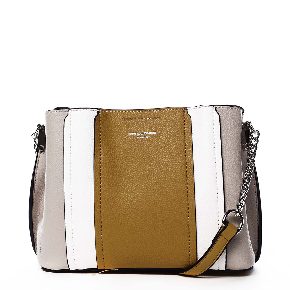 Dámská crossbody kabelka žlutá - David Jones Astra