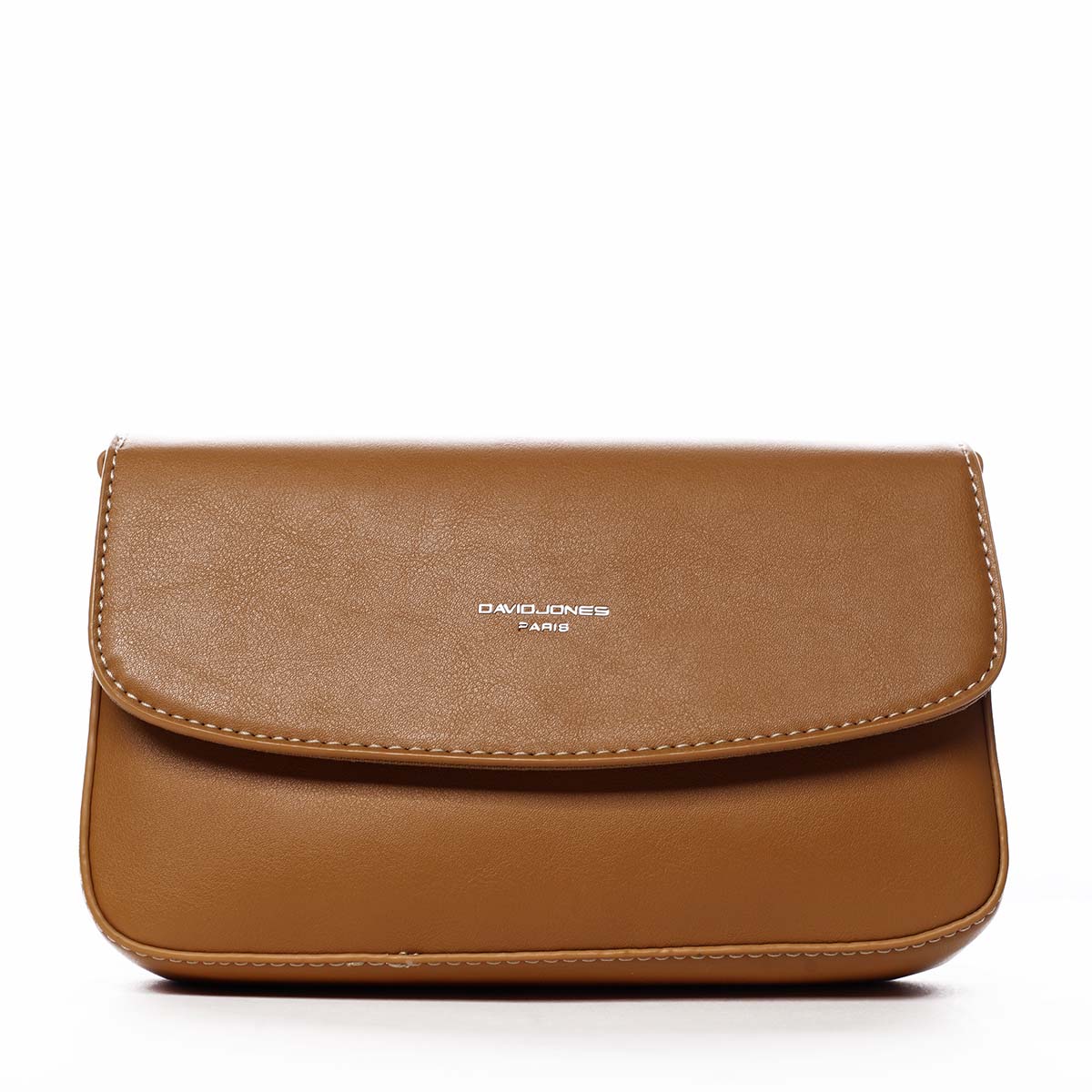 Dámské crossbody psaníčko koňakové - David Jones Boui