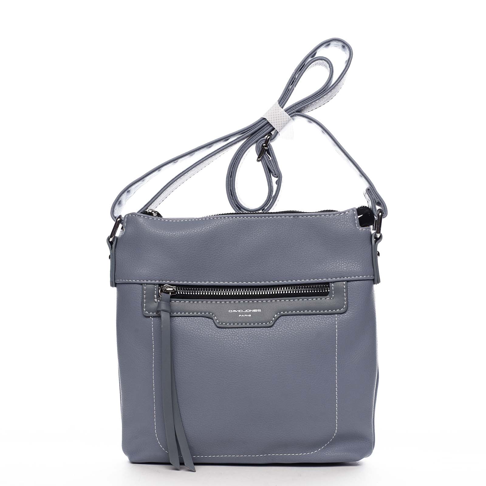 Dámská crossbody kabelka světle modrá - David Jones Rhona 