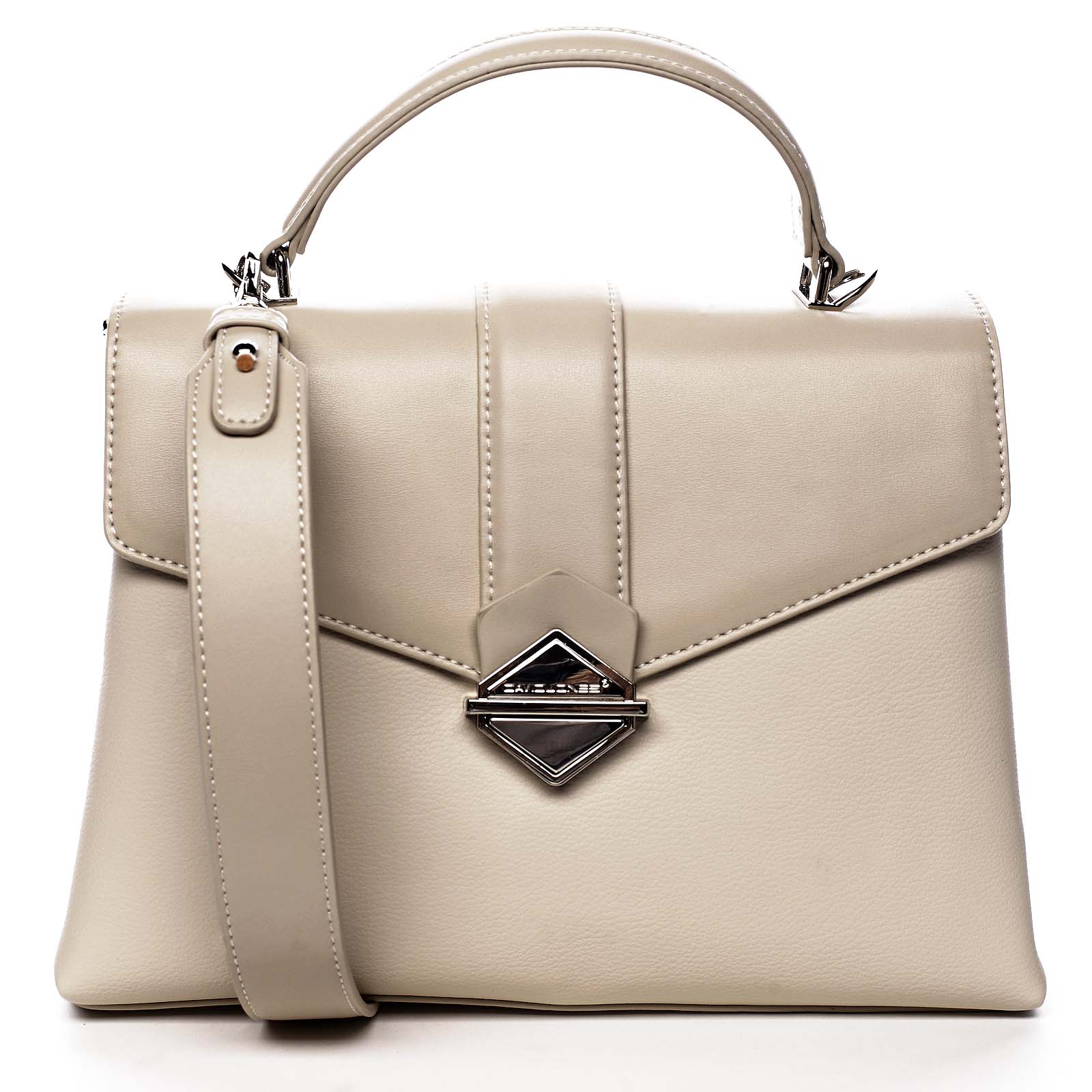 Dámská kabelka do ruky béžová - David Jones Africa