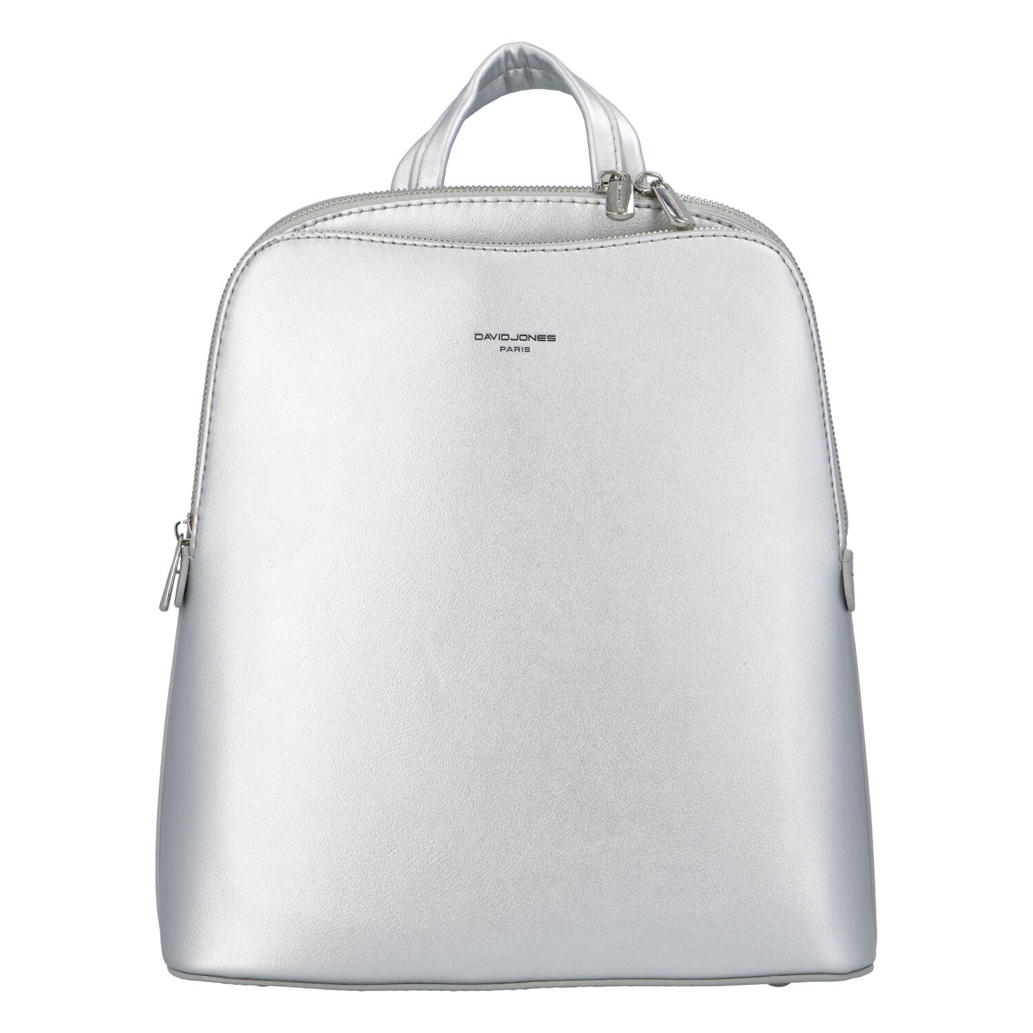 Dámský městský batoh stříbrný - David Jones Nicco