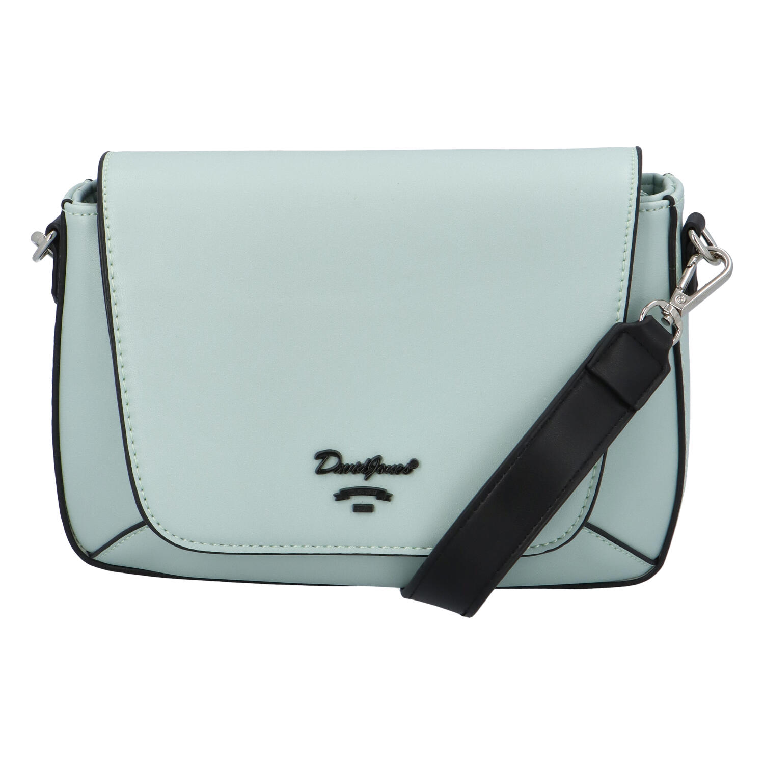 Malá dámská crossbody kabelka bledě zelená - David Jones Andrica