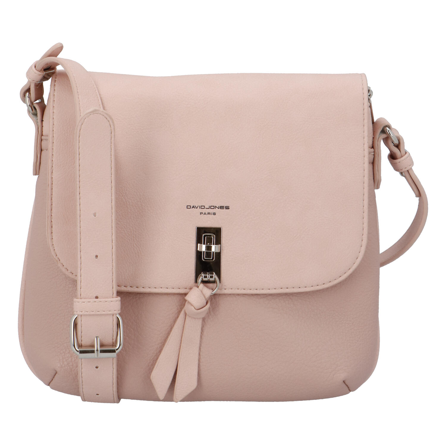 Dámská crossbody kabelka světle růžová - David Jones Khali