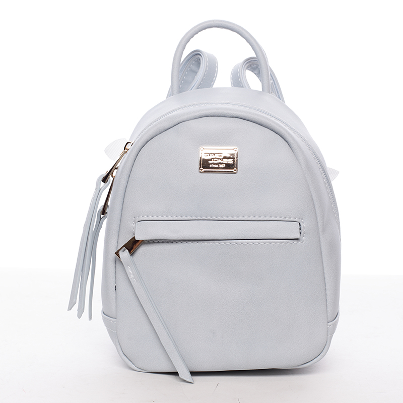Dámský městský batůžek světle modrý - David Jones Mini