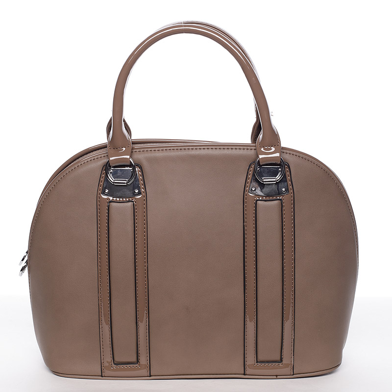 Luxusní a elegantní khaki kabelka do ruky - Silvia Rosa Kalliope
