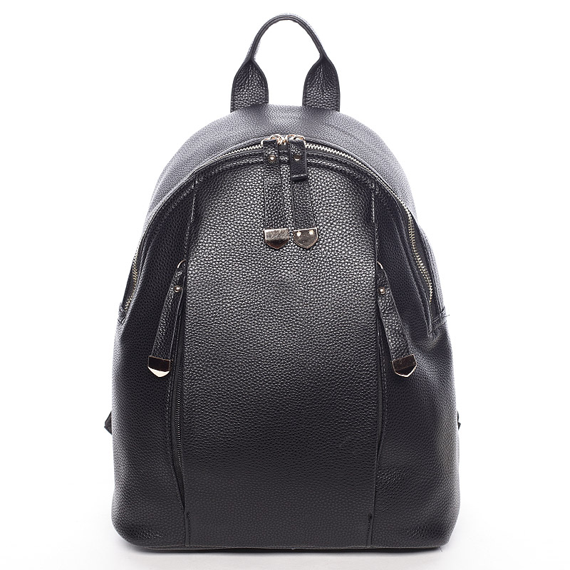 Atraktivní dámský černý batoh na tablet - MARIA C Febbe