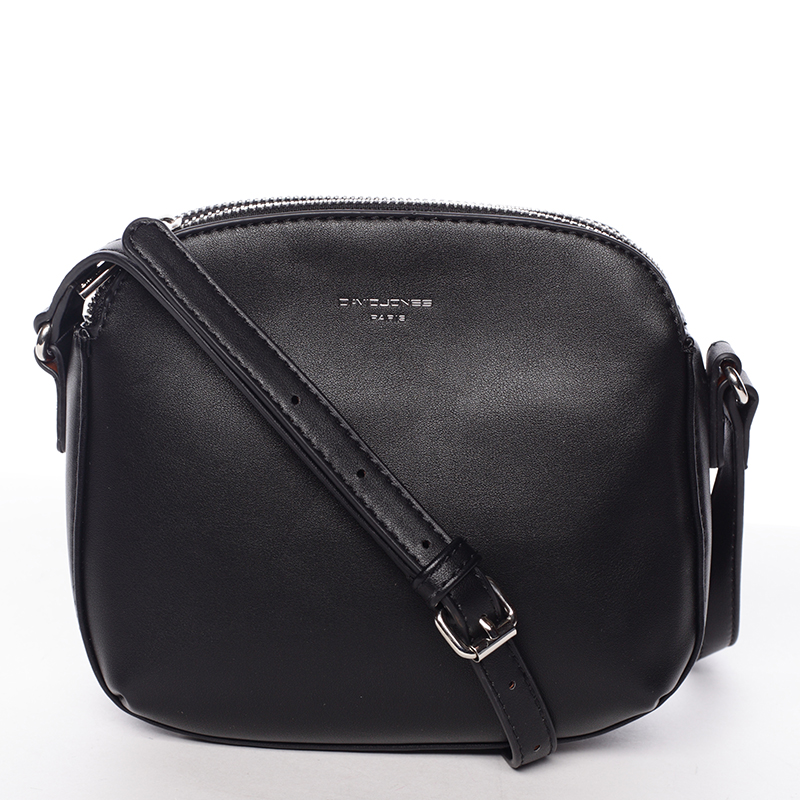 Stylová crossbody kabelka černá - David Jones Presley