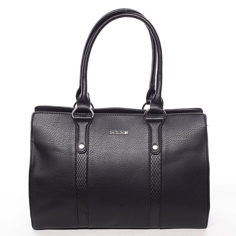 Luxusní dámská kabelka do ruky černá - David Jones Hezeka