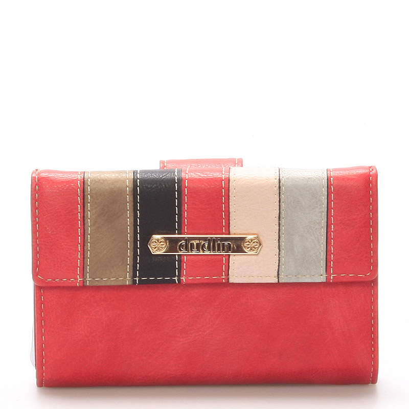 Dámská červená peněženka - Dudlin M246