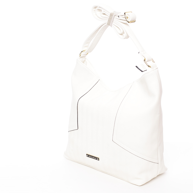 Módní dámská kabelka přes rameno bílá - Silvia Rosa Dorene
