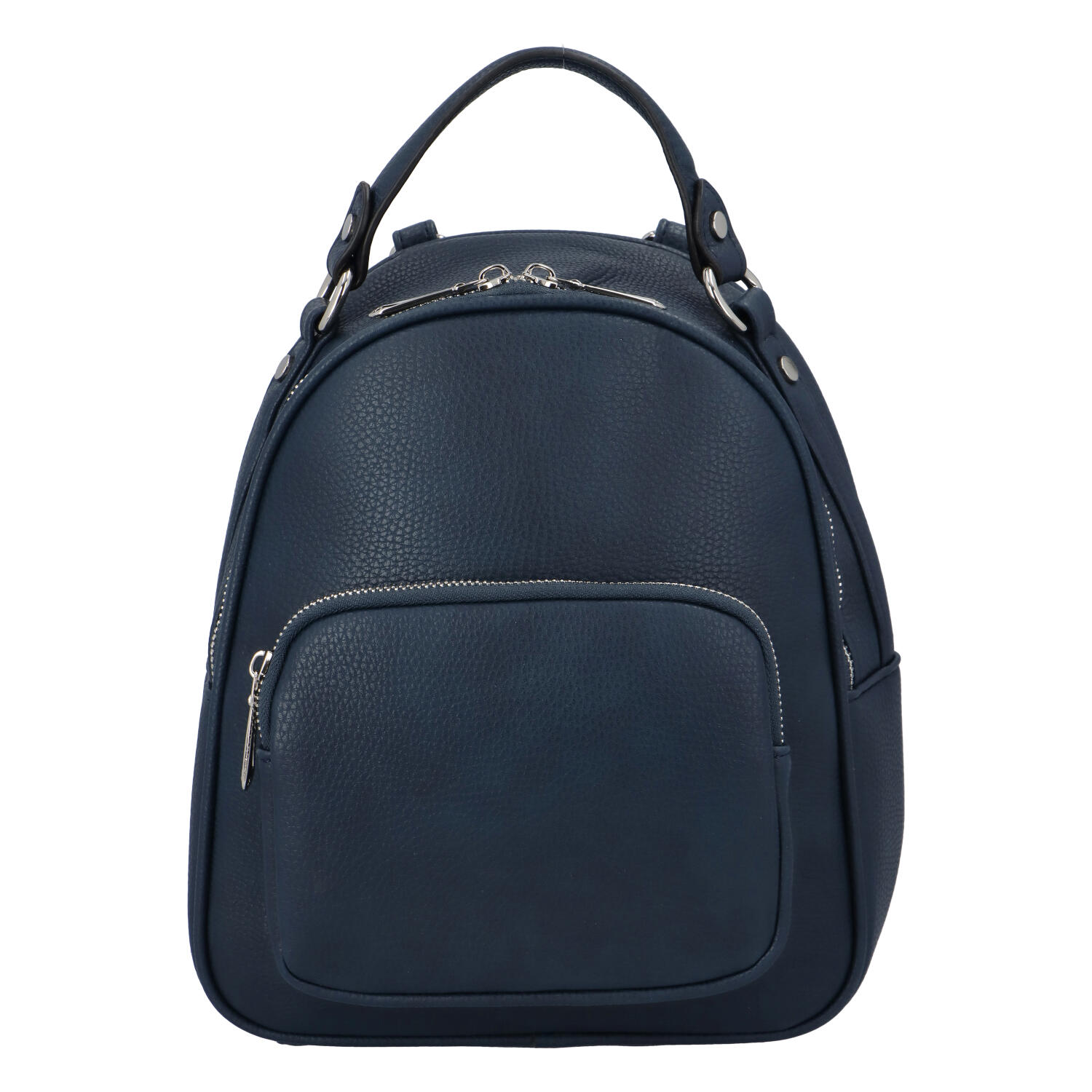 Dámský módní batůžek kabelka tmavě modrý - FLORA&CO Jante