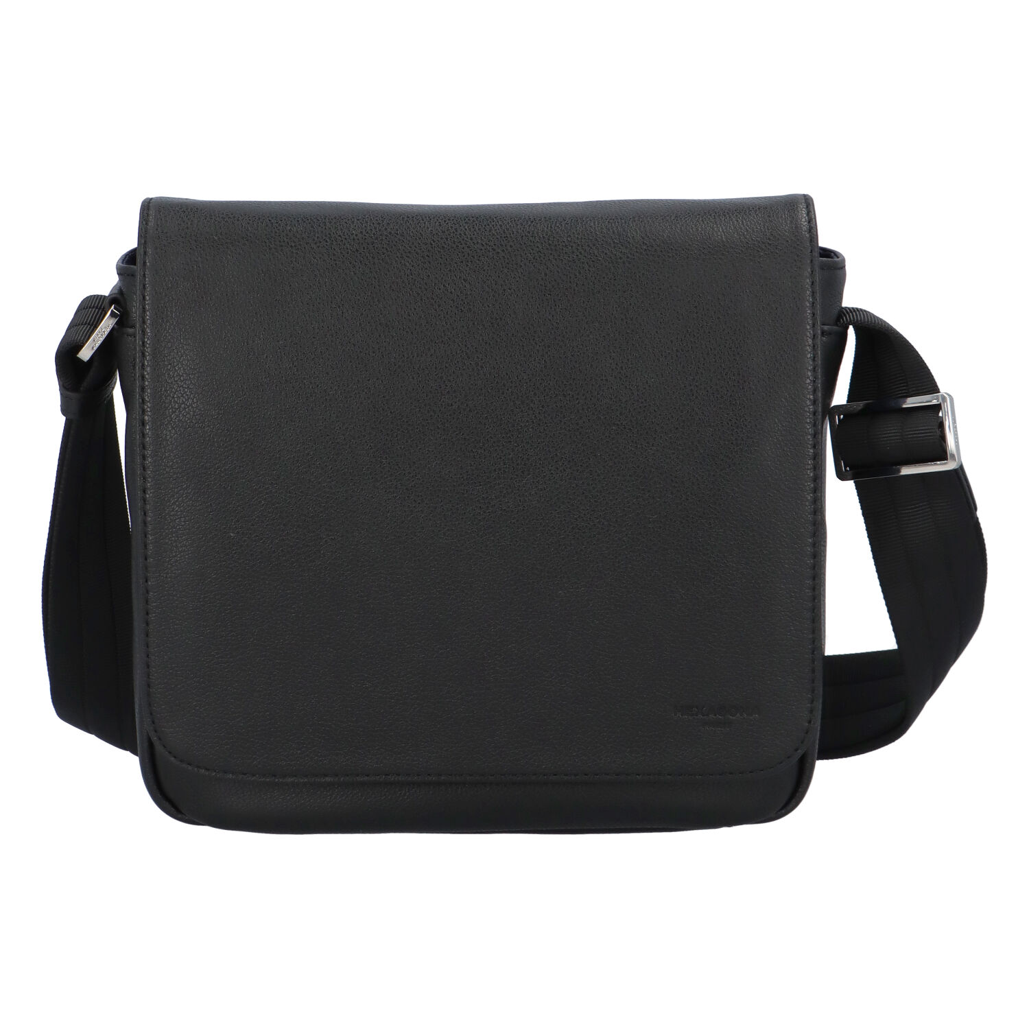 Kožená crossbody taška černá - Hexagona Liary