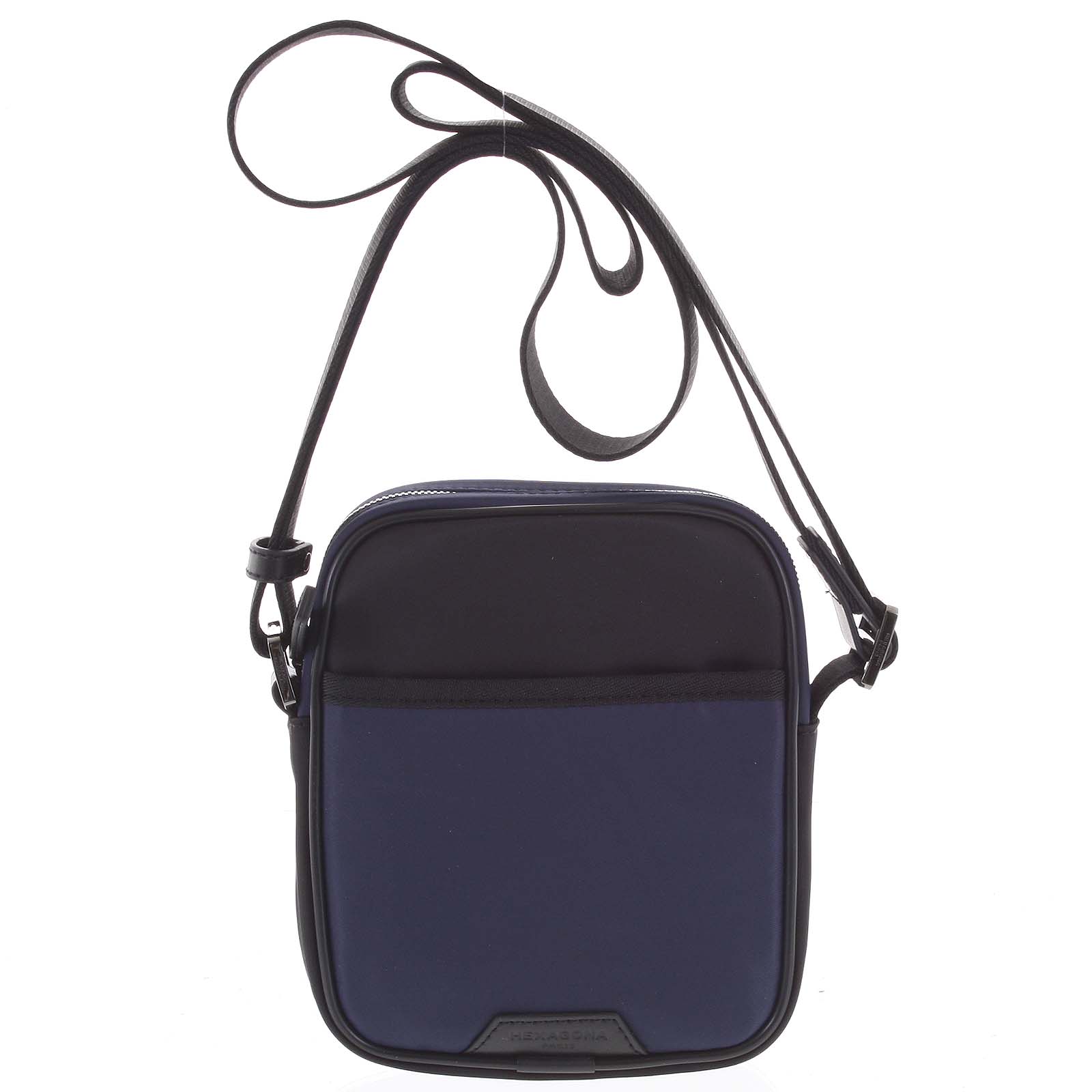 Malá pánská crossbody taška modro černá - Hexagona Arga