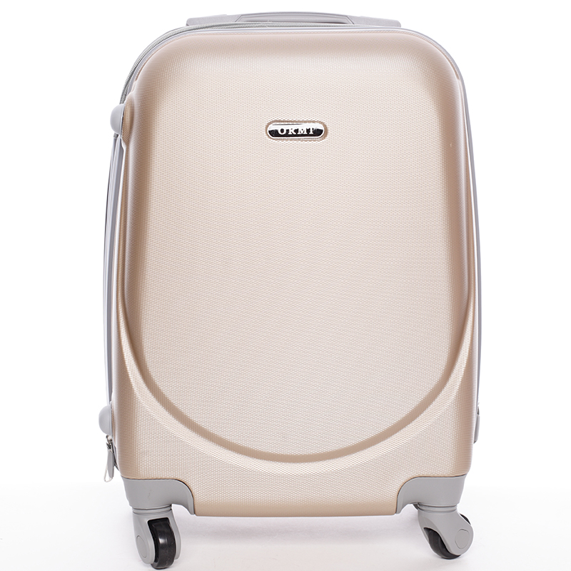 Pevný cestovní kufr zlatý - Ormi Evenger L