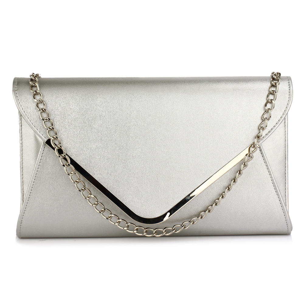 Elegantní stříbrné psaníčko - LS Fashion Ilaria 