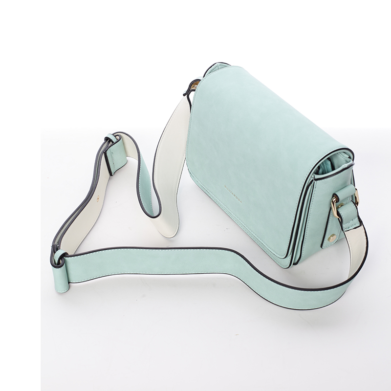 Originální crossbody kabelka mentolová - Silvia Rosa Bailee