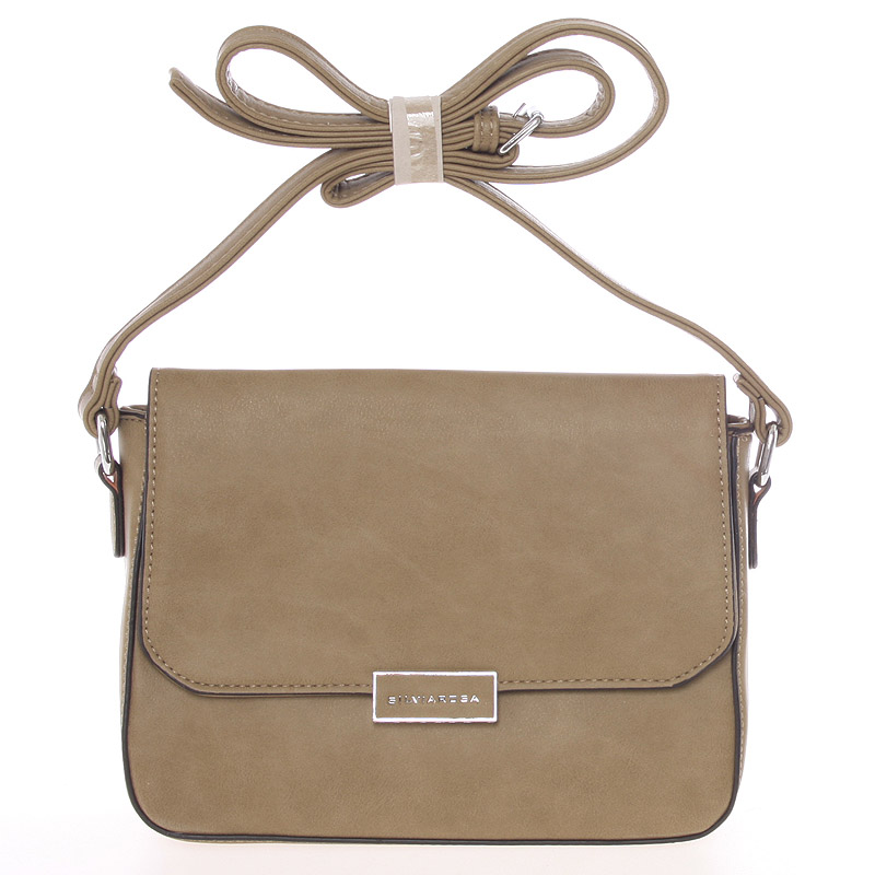 Dámská crossbody kabelka khaki - Silvia Rosa Jaycen