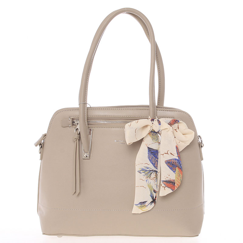 Elegantní trendy camel kabelka do ruky - David Jones Felicity