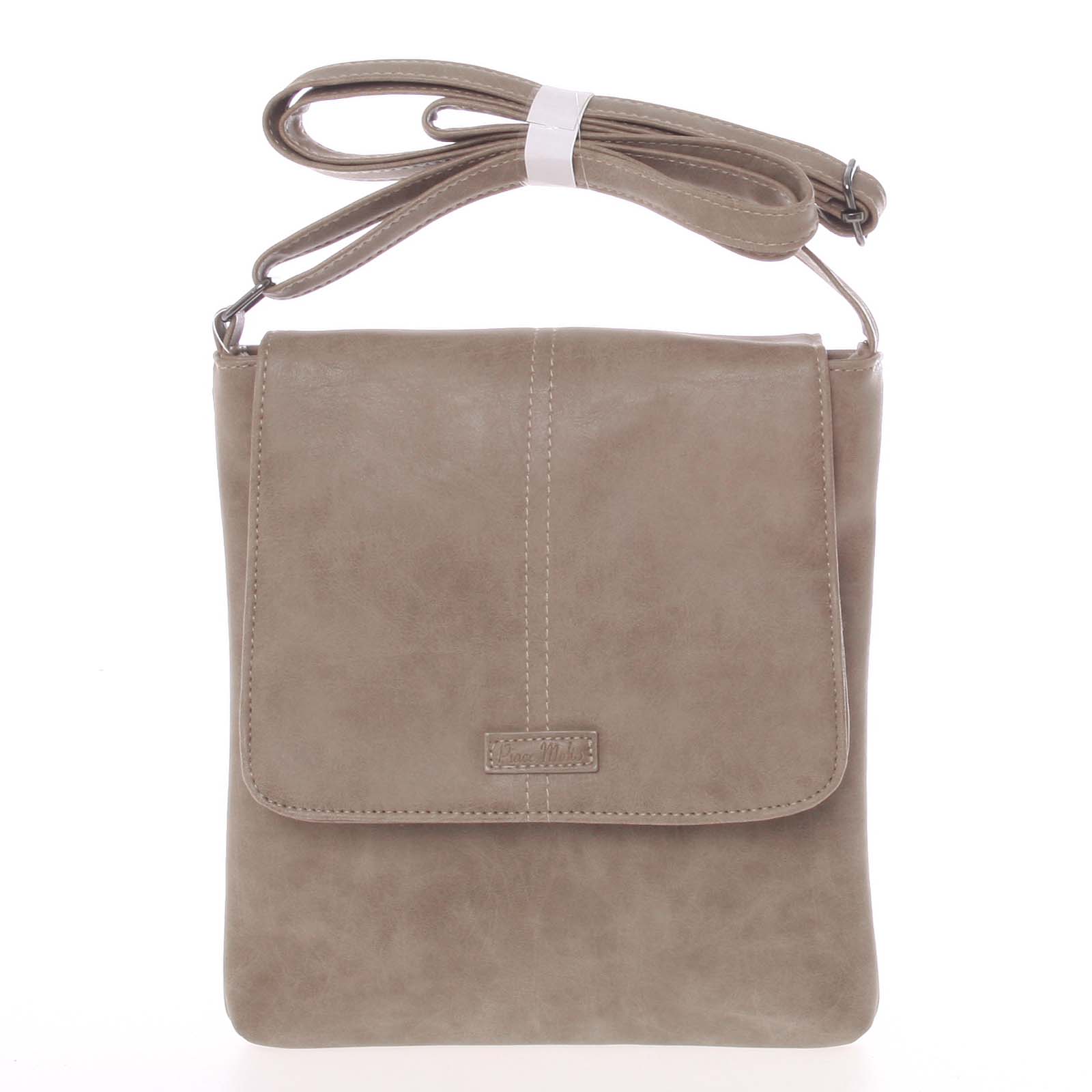 Dámská elegantní crossbody kabelka taupe - Piace Molto Narcissa