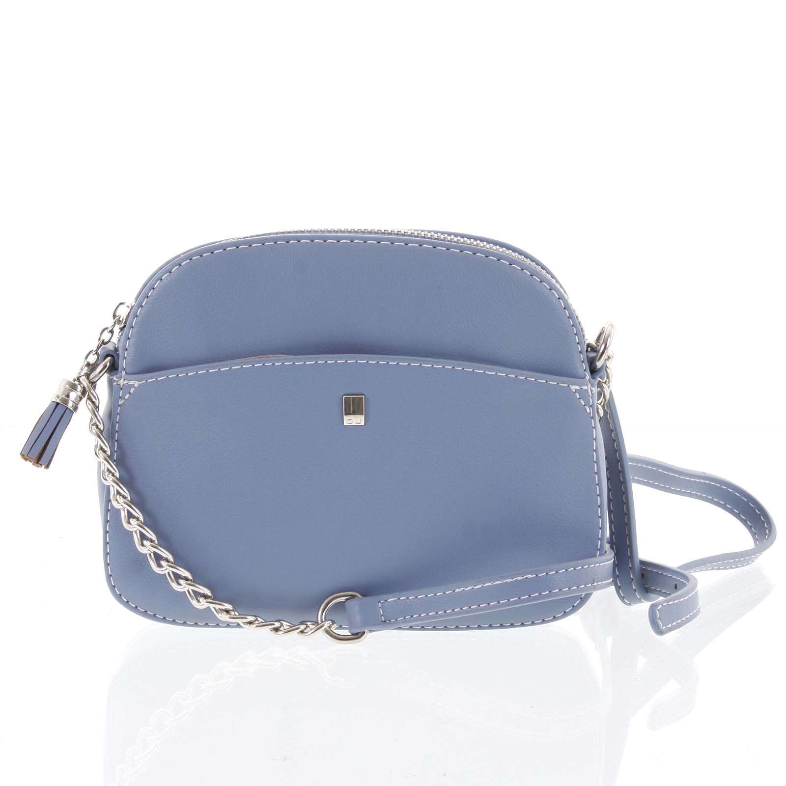 Dámská světle modrá crossbody mini kabelka - David Jones Shirley