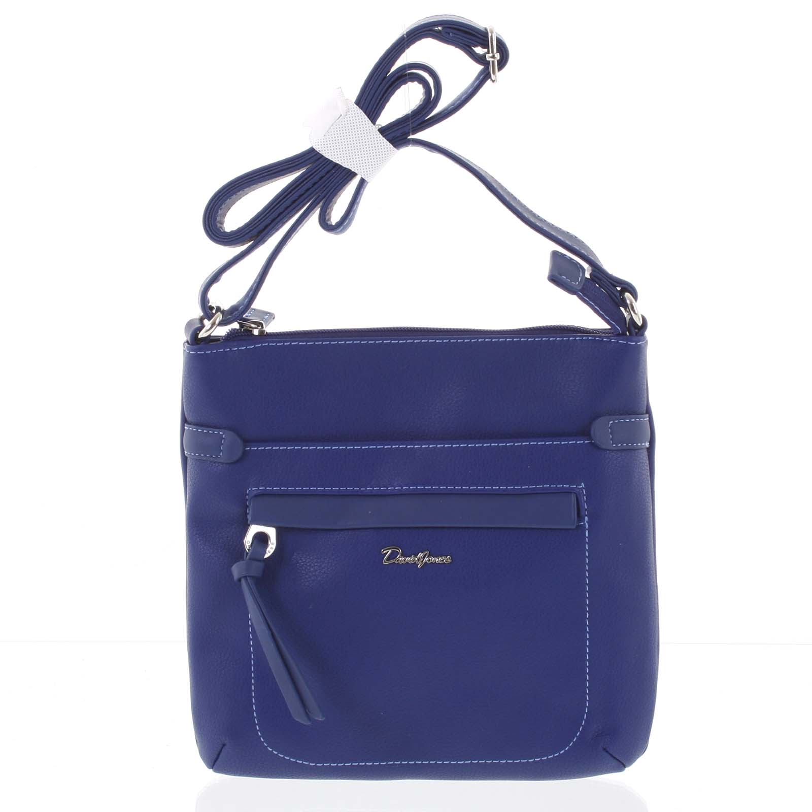 Dámská modrá crossbody kabelka - David Jones Alessandra