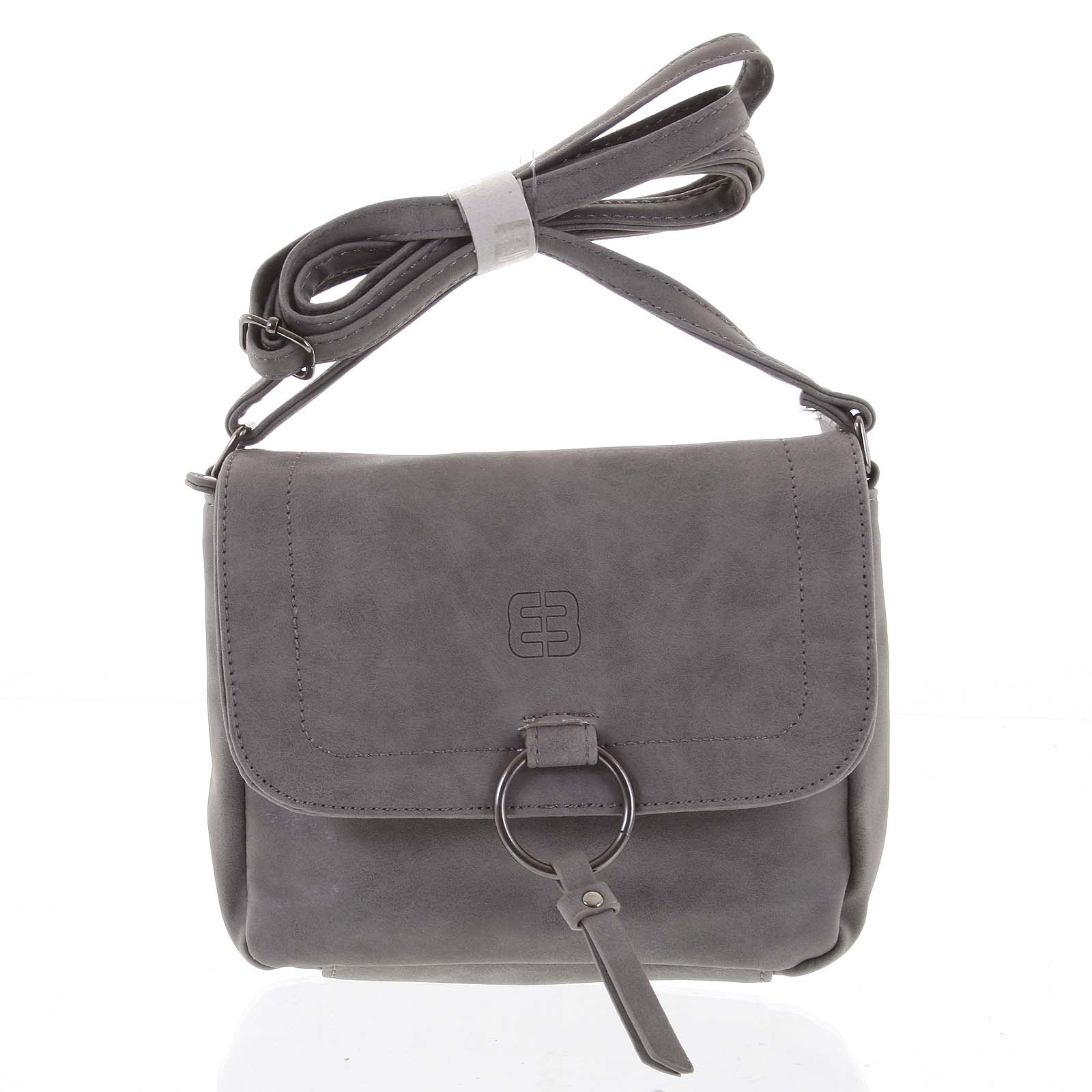 Crossbody kabelka malá šedá - Enrico Benetti Echo