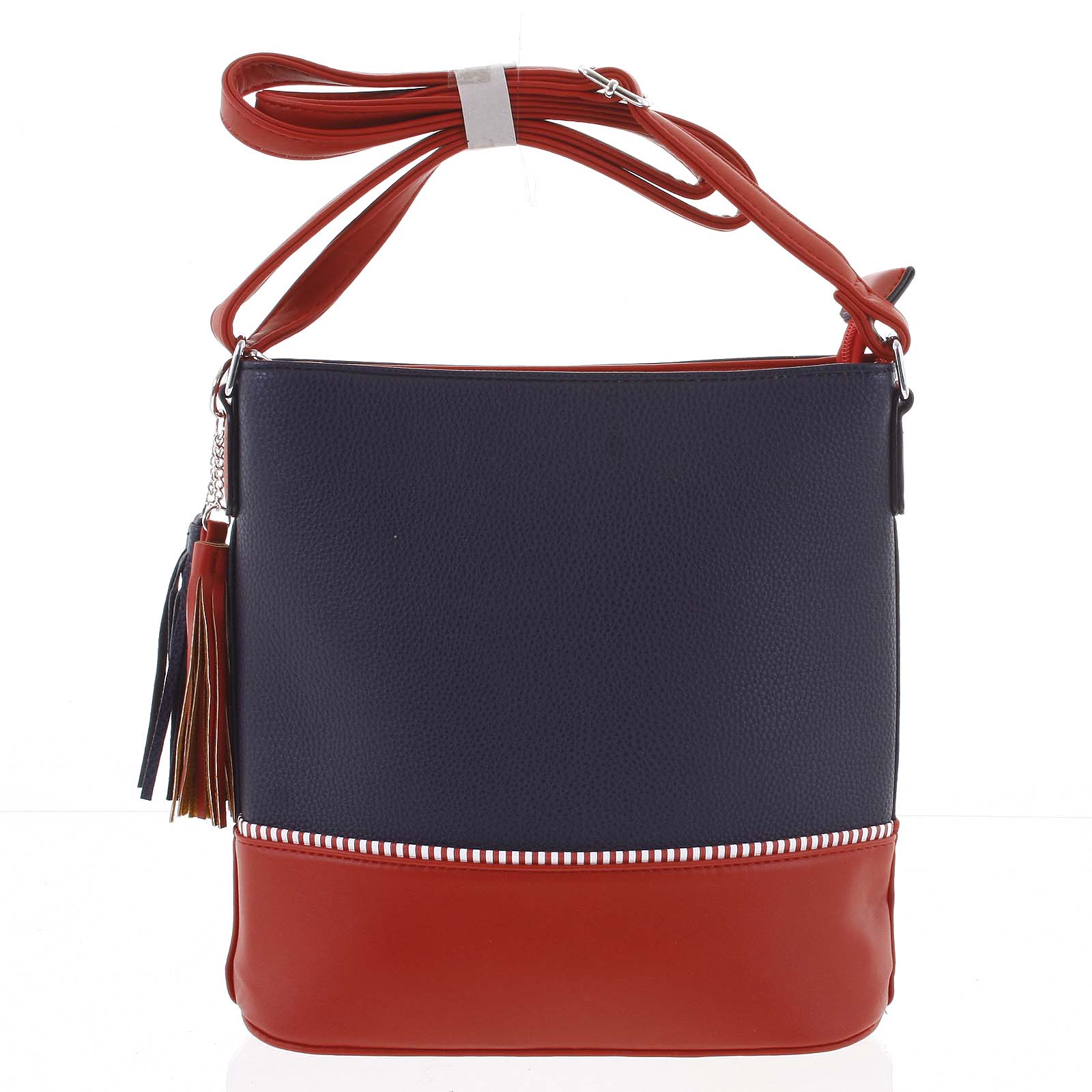 Trendy dámská crossbody kabelka tmavě modrá - Dudlin Adriana