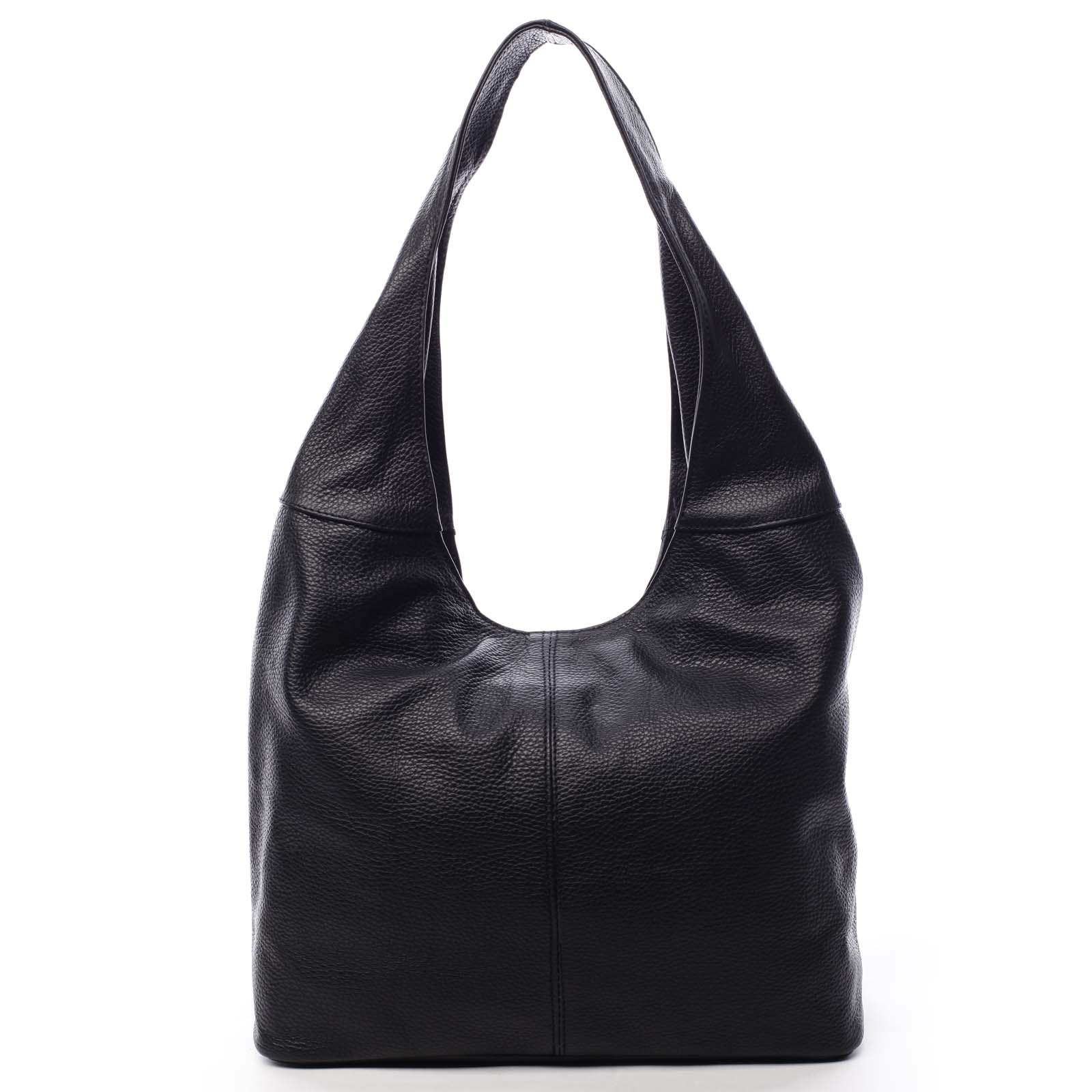 Dámská kožená kabelka přes rameno černá - ItalY SkyFull