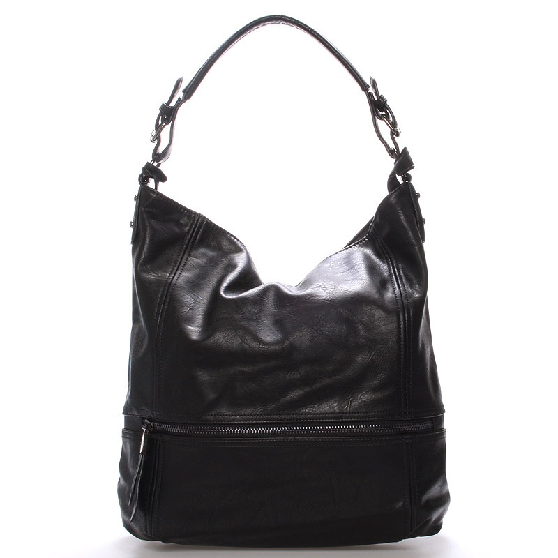 Větší crossbody kabelka černá - Delami Darcelle