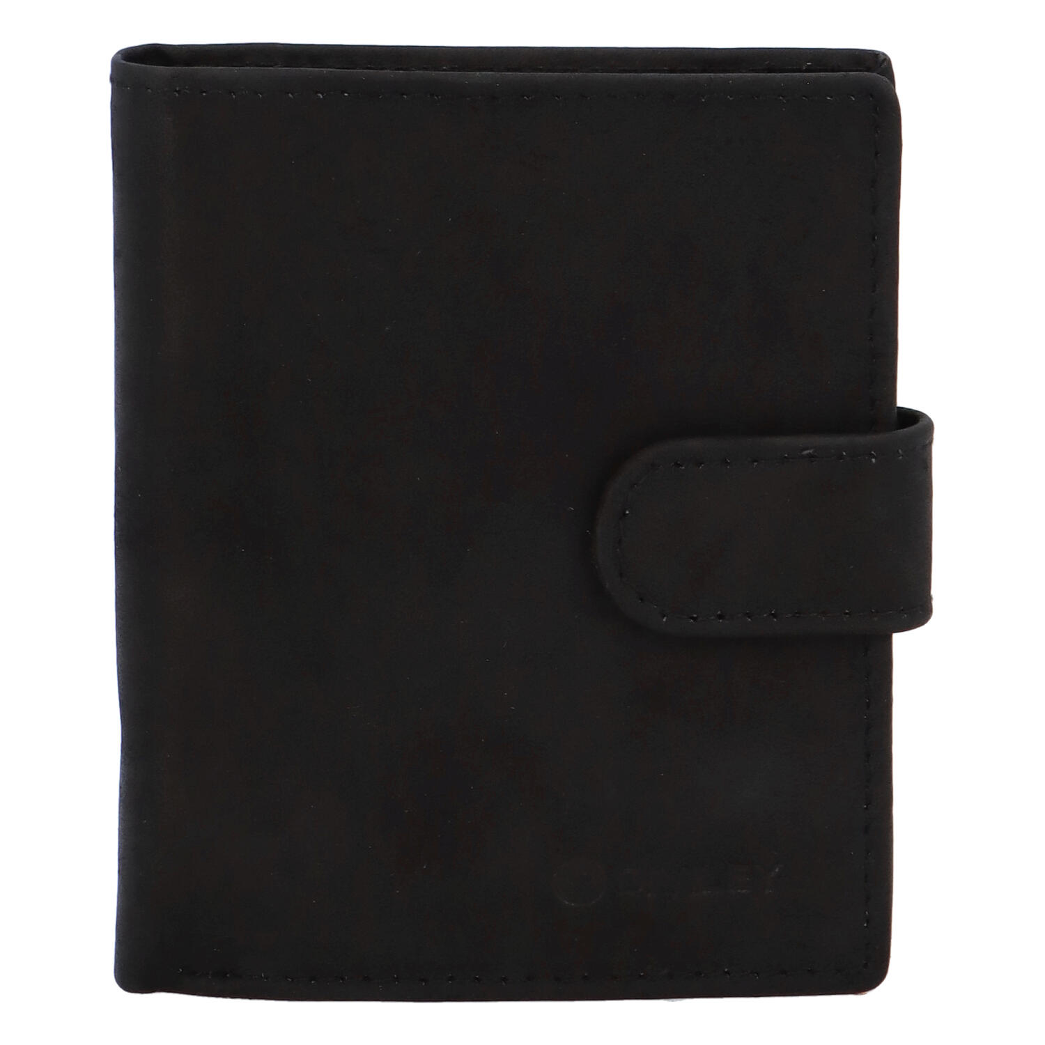 Malá pánská kožená peněženka černá - Diviley M3100