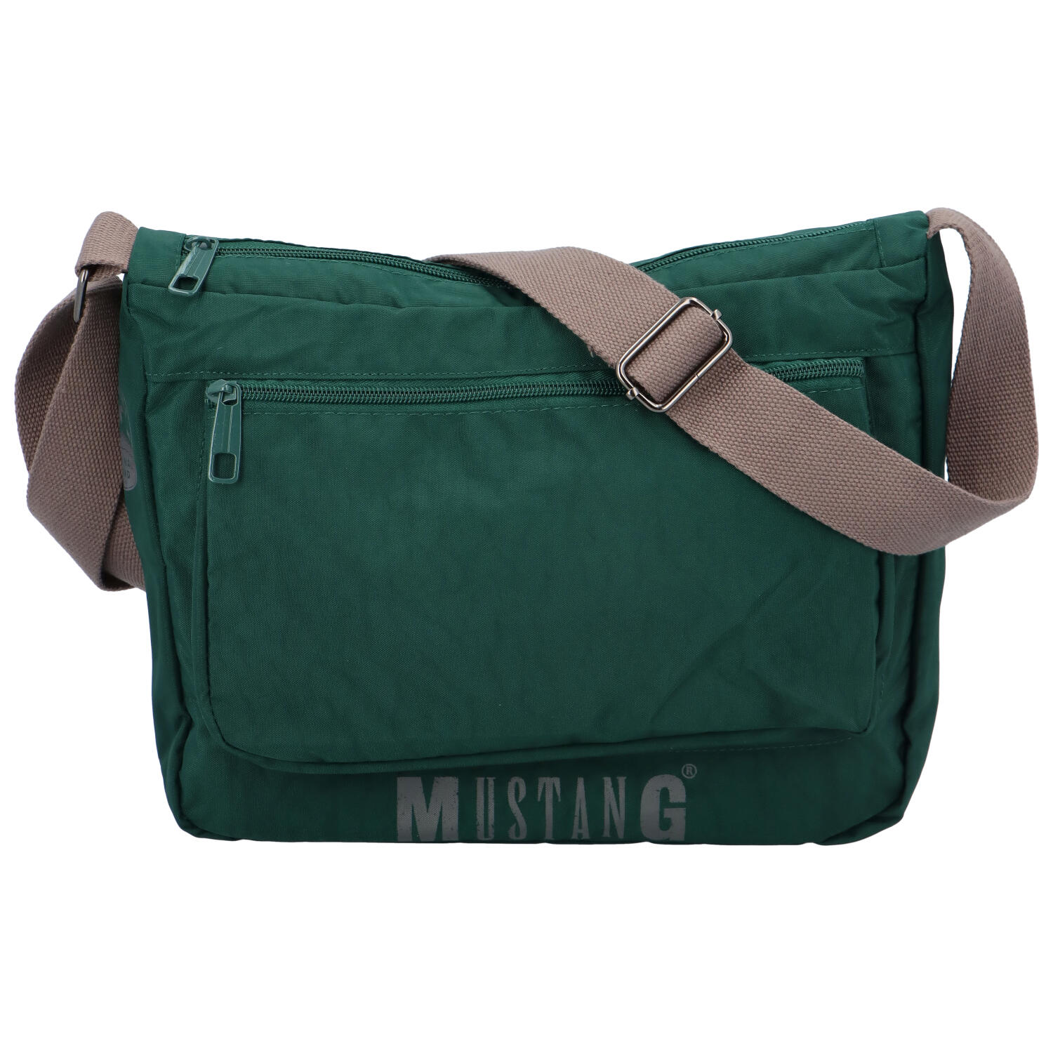 Sportovní taška přes rameno tmavě zelená - Mustang Agelesy