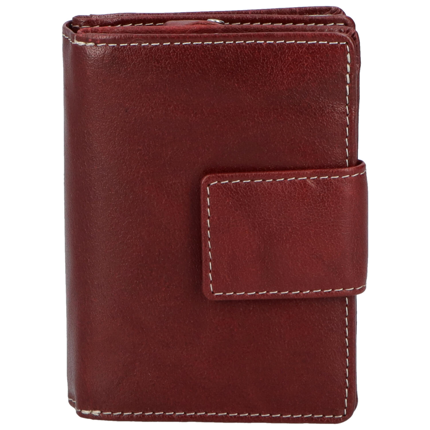 Dámská kožená peněženka vínová - Tomas Intya