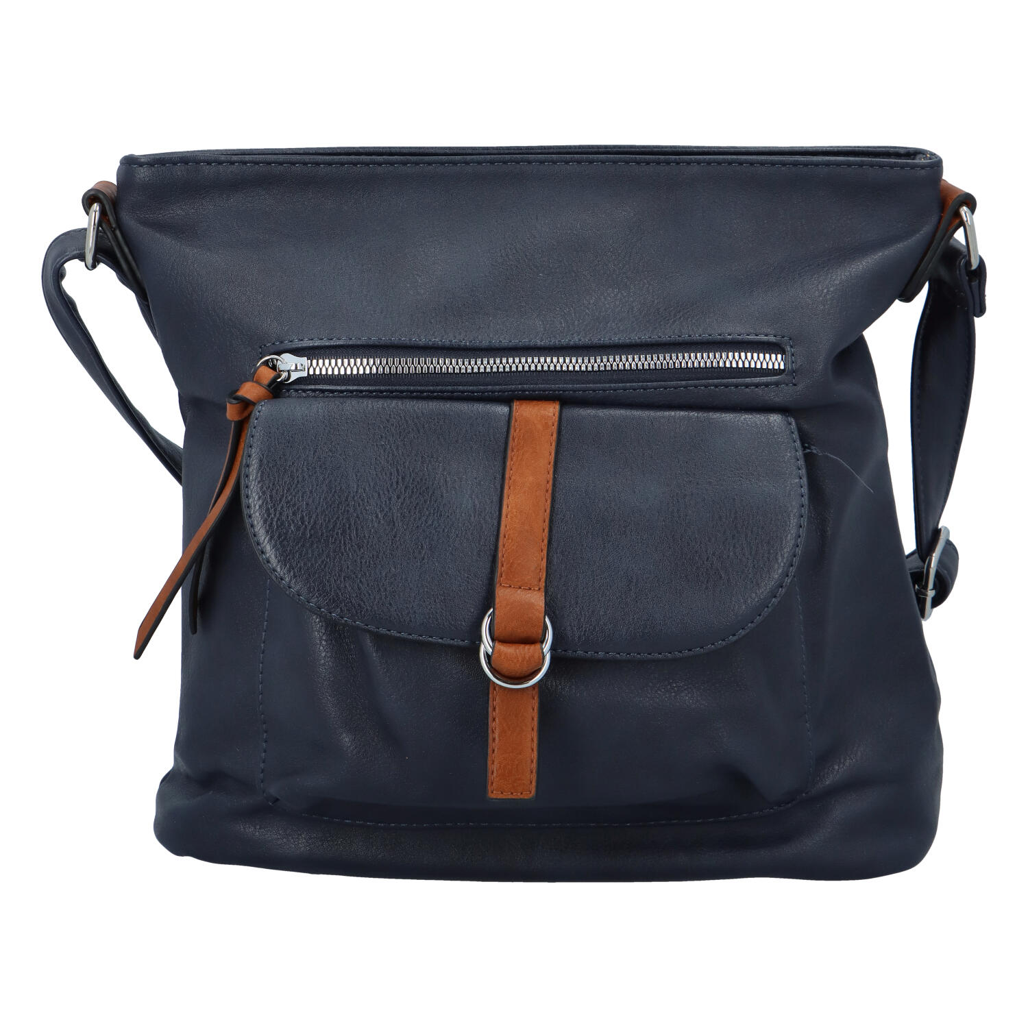 Dámská crossbody kabelka tmavě modrá - Paolo Bags Hayerany