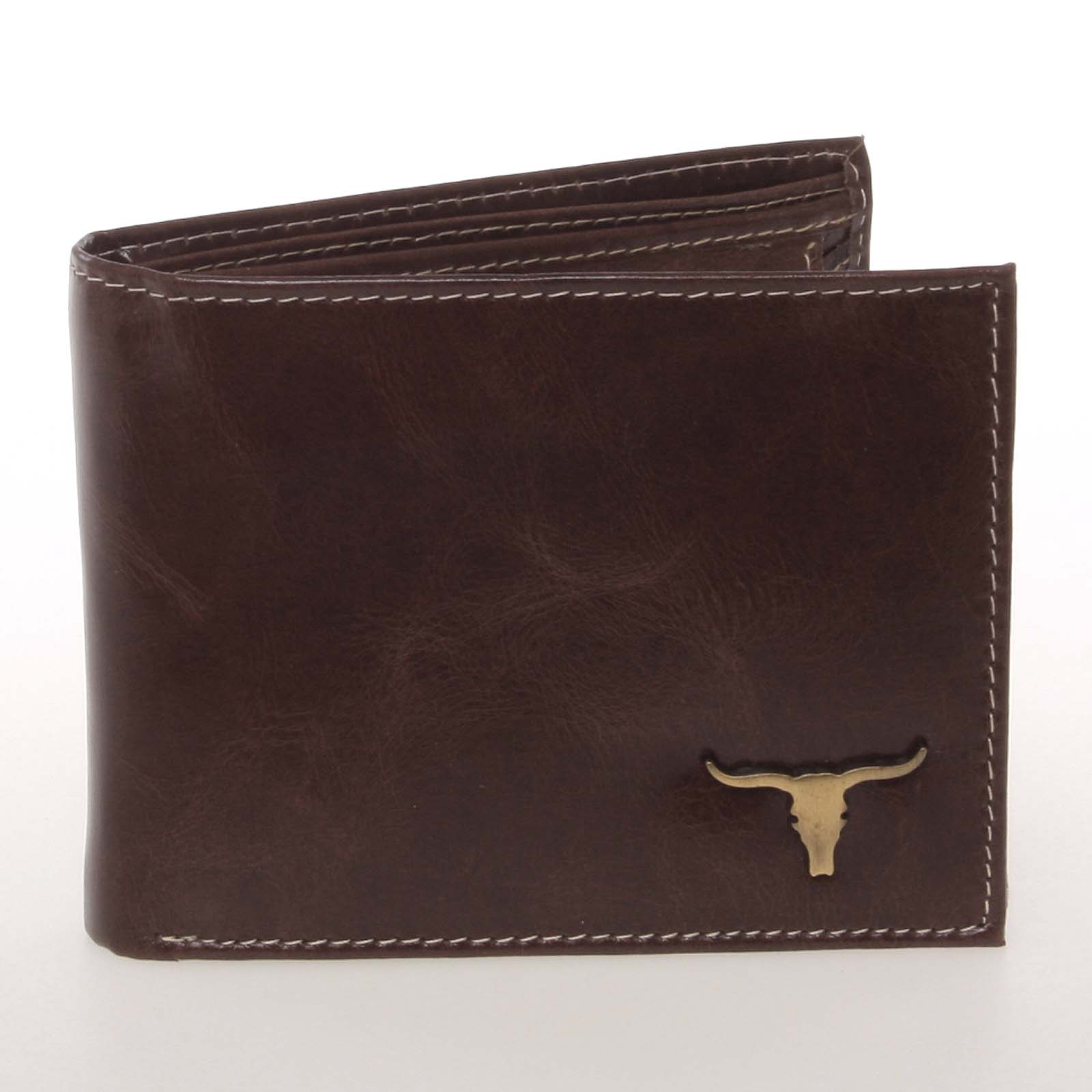 Luxusní pánská kožená peněženka hnědá - BUFFALO Landis