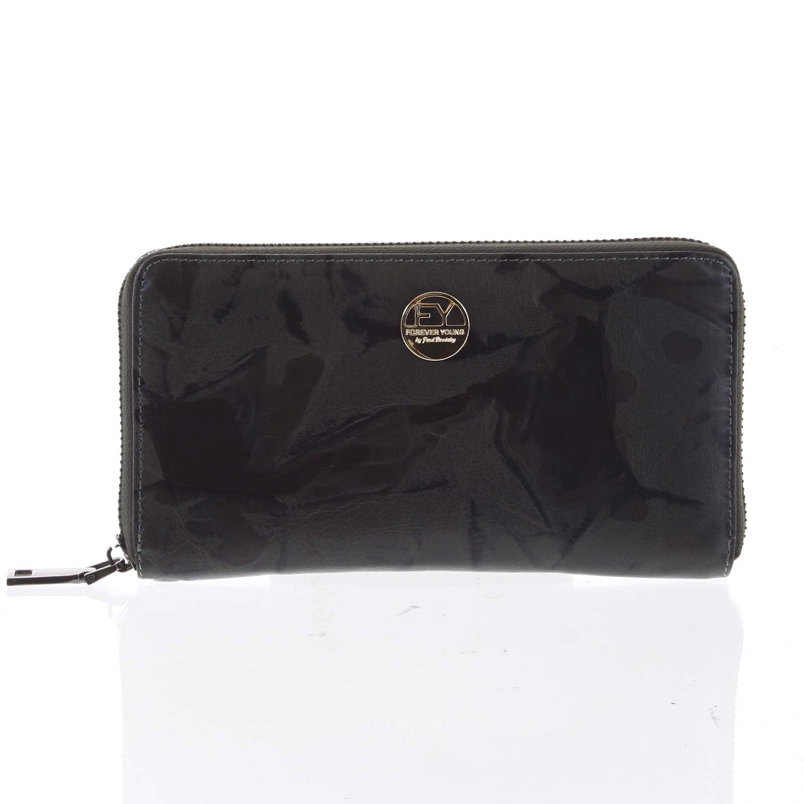 Luxusní dámská kožená peněženka pouzdro olivové - Rovicky 76119