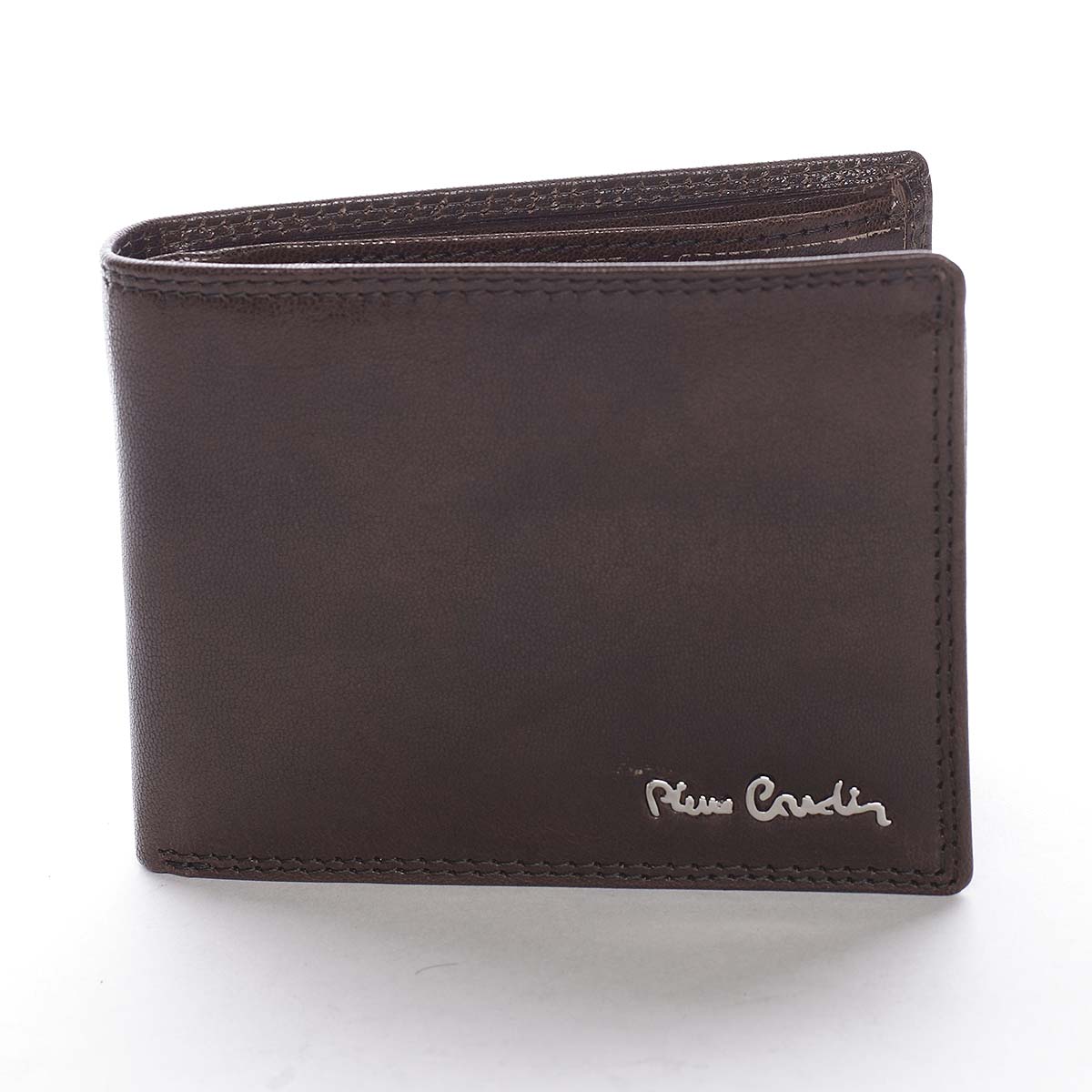 Pánská kožená peněženka hnědá - Pierre Cardin Sakul