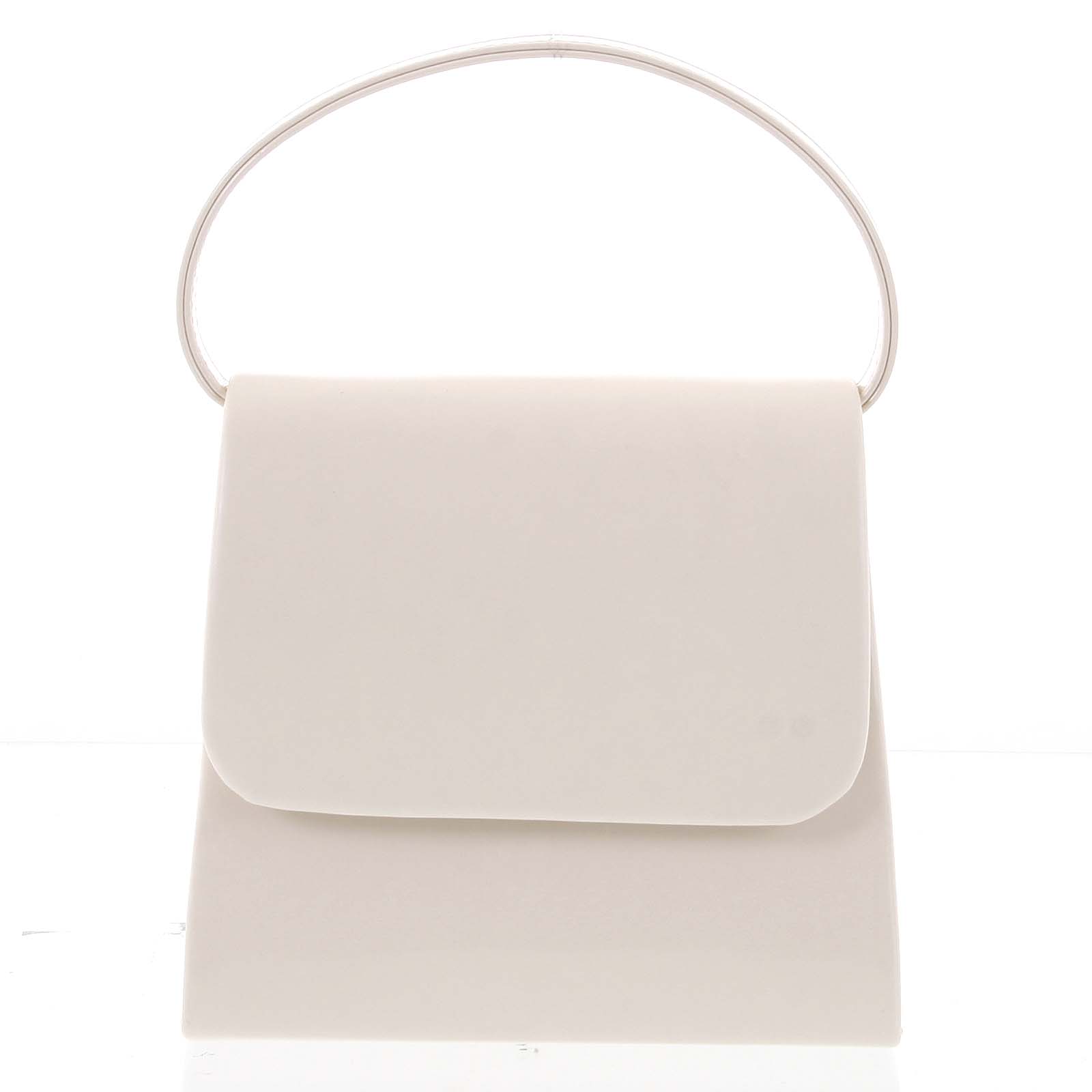 Luxusní dámské psaníčko/kabelka lakované béžové - Delami Viseria