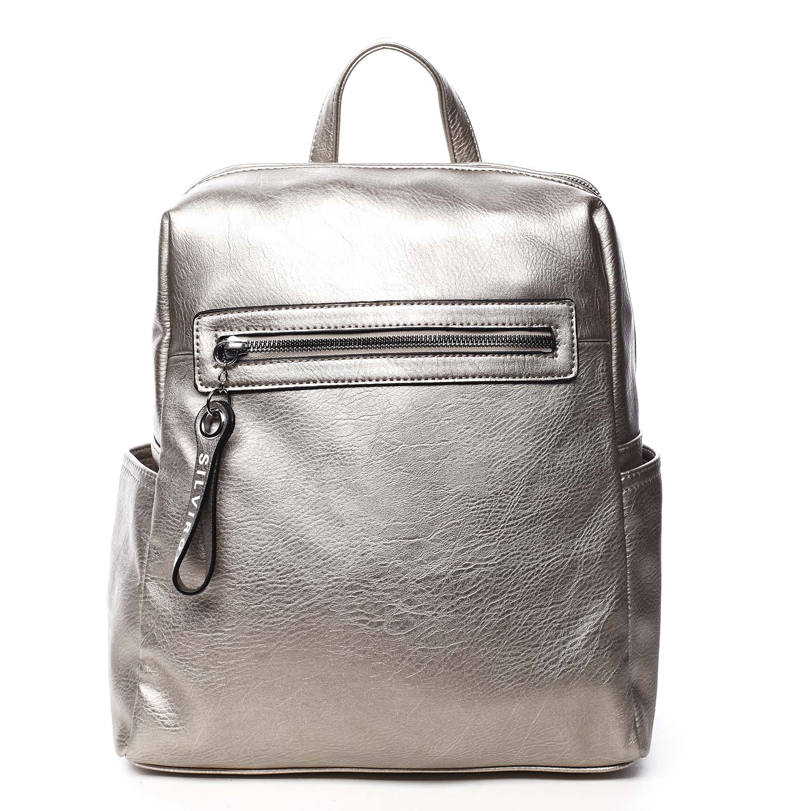Dámský batoh stříbrný - Silvia Rosa Lesgo