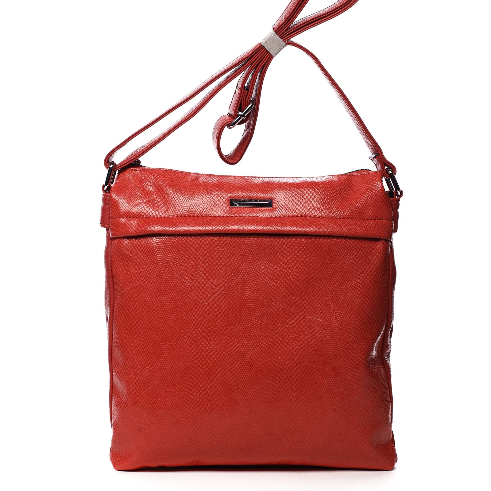 Dámská crossbody kabelky červená - Silvia Rosa Dingeka Snake