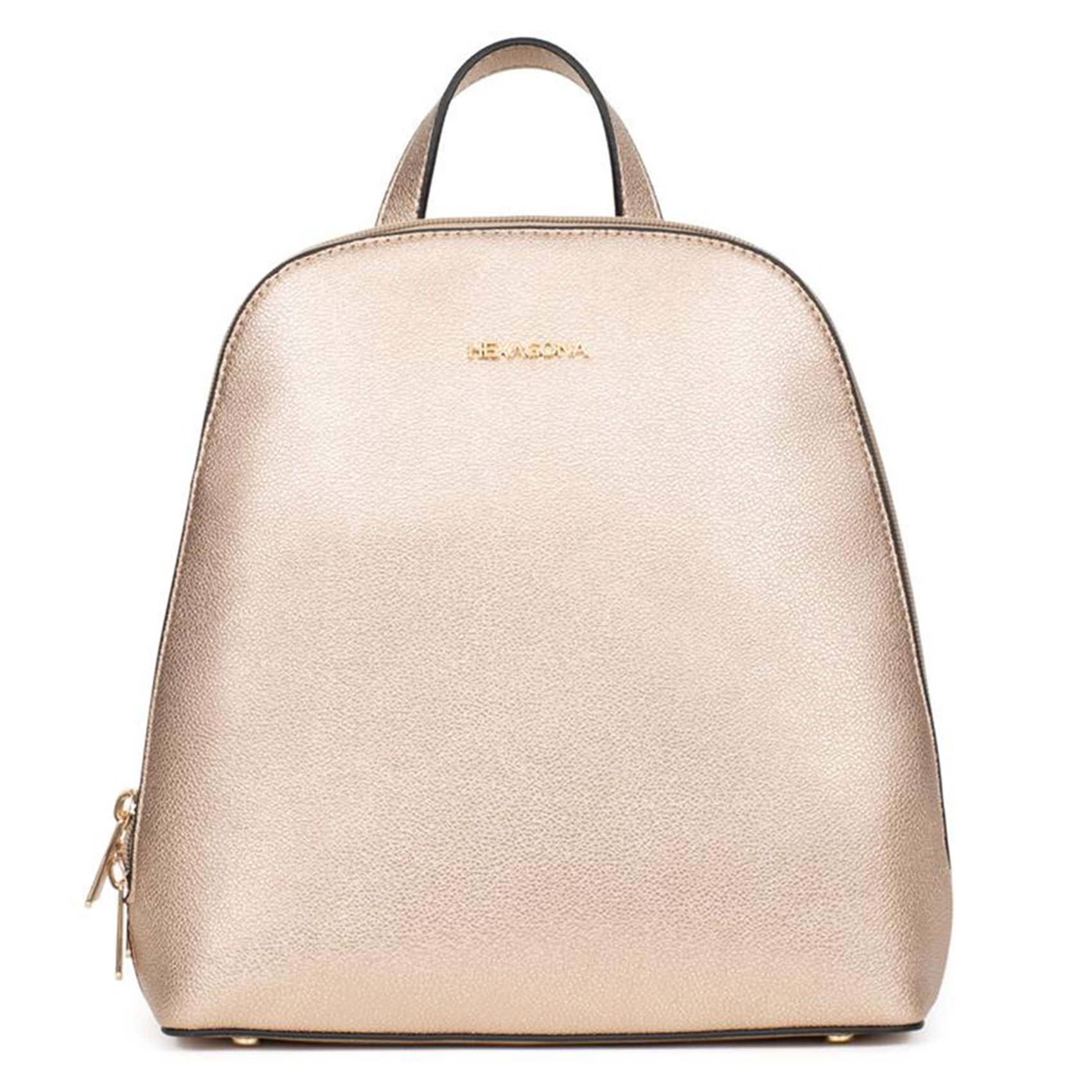 Dámský městský batoh zlatý - Hexagona Andre