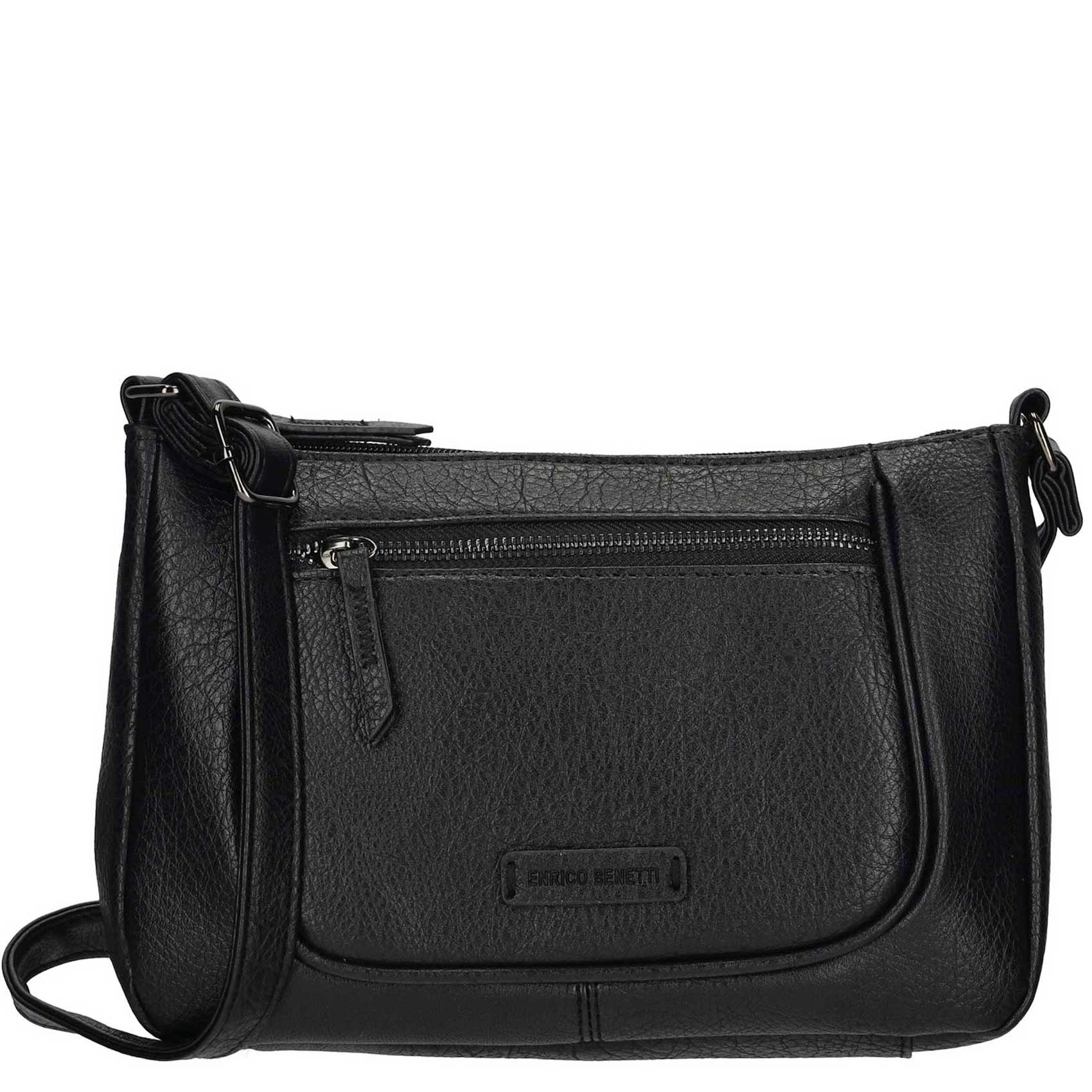 Dámská crossbody kabelka černá - Enrico Benetti Katherin