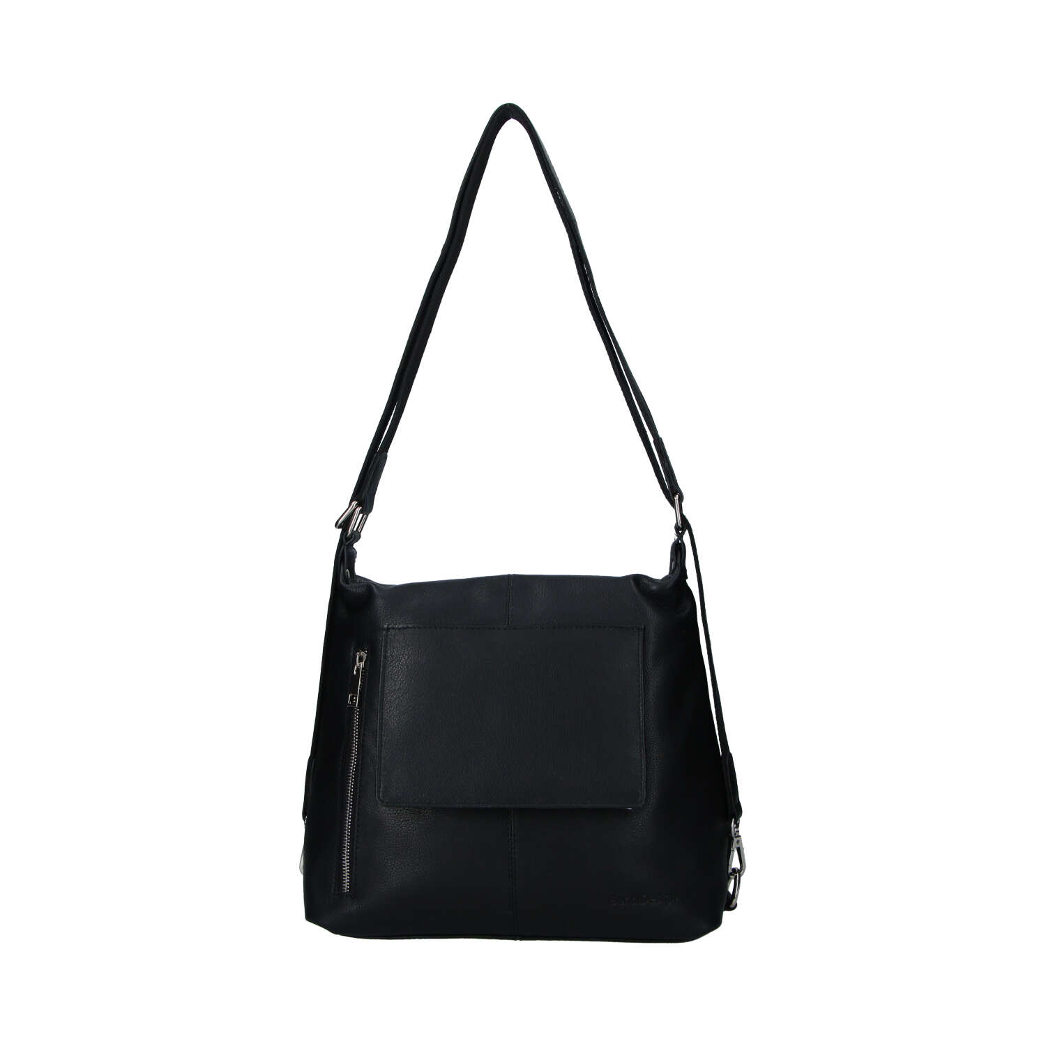 Dámská kožená kabelka batoh černá - Sendi Design Kirsen