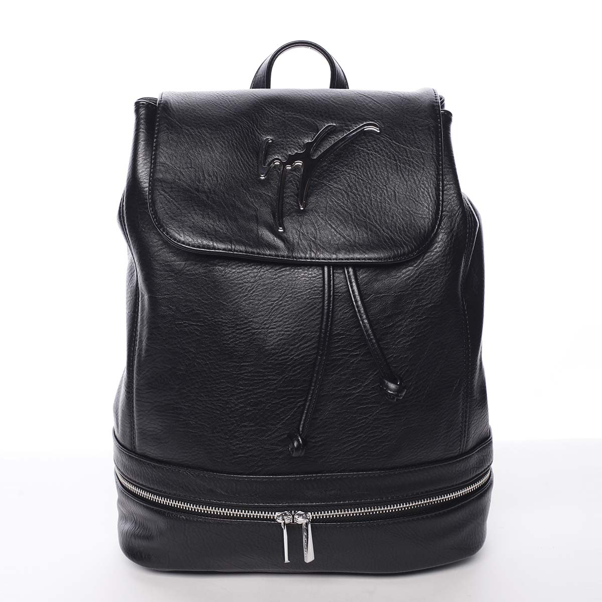 Trendy dámský městský batoh černý - Silvia Rosa Karely