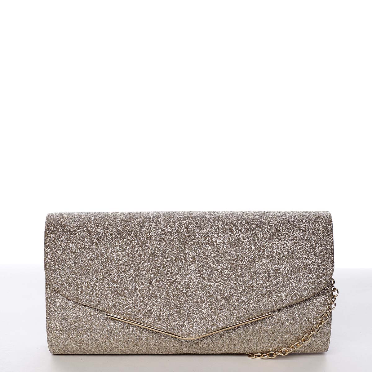 Zlaté dámské psaníčko s glitry - Michelle Moon Darkness