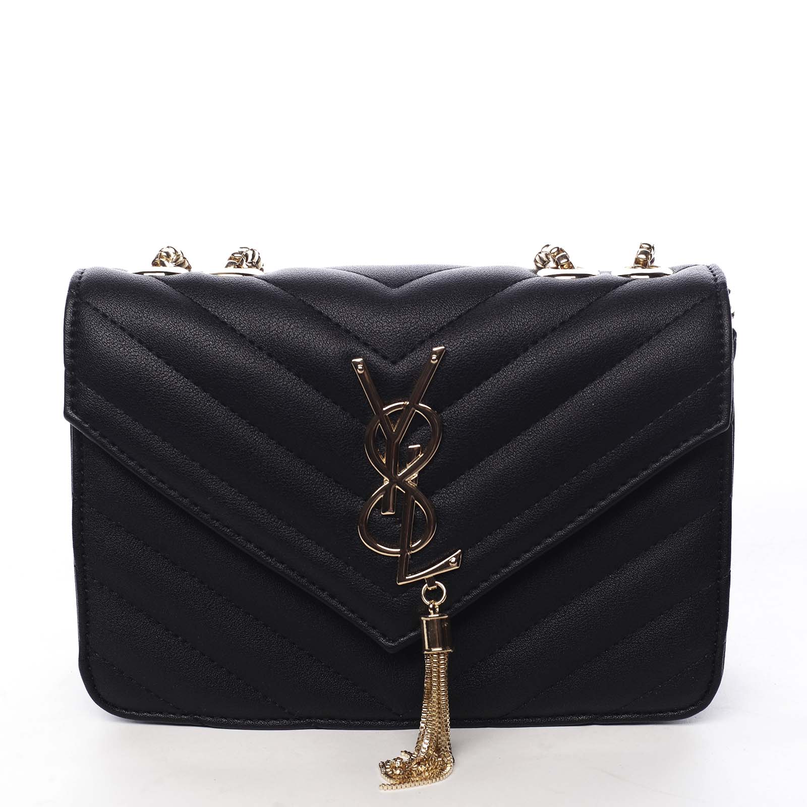 Dámská crossbody kabelka černá - Silvia Rosa Eighteen