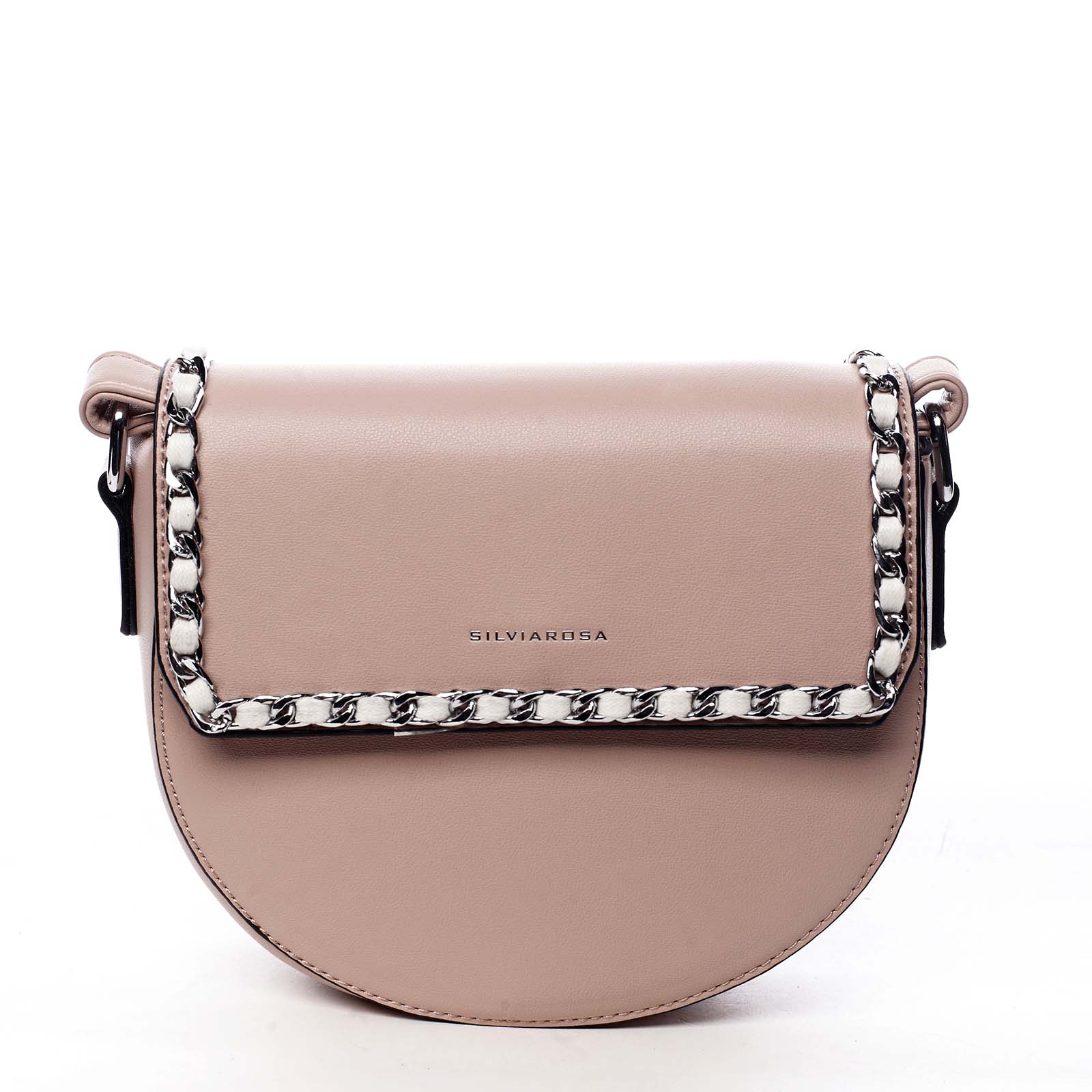 Dámská crossbody kabelka růžová - Silvia Rosa Timba