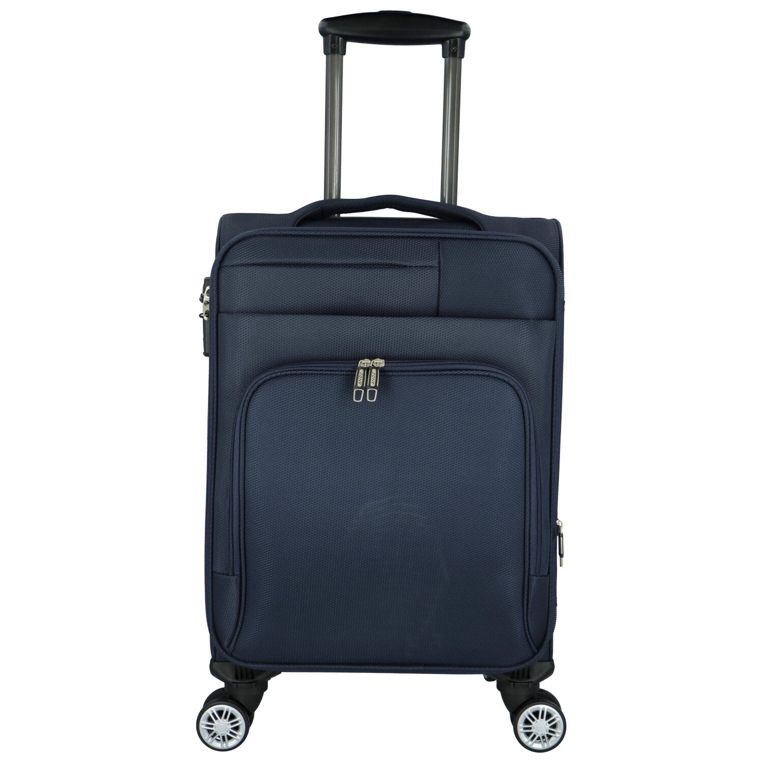 Cestovní látkový kufr tmavě modrý - Jony Shauny S