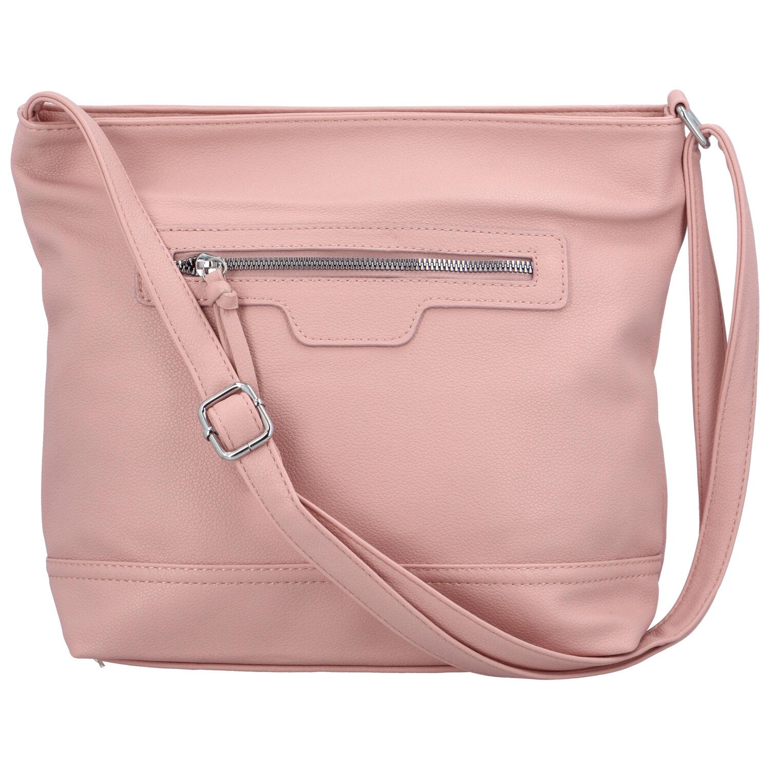 Levně Dámská crossbody kabelka růžová - Herisson Oleana