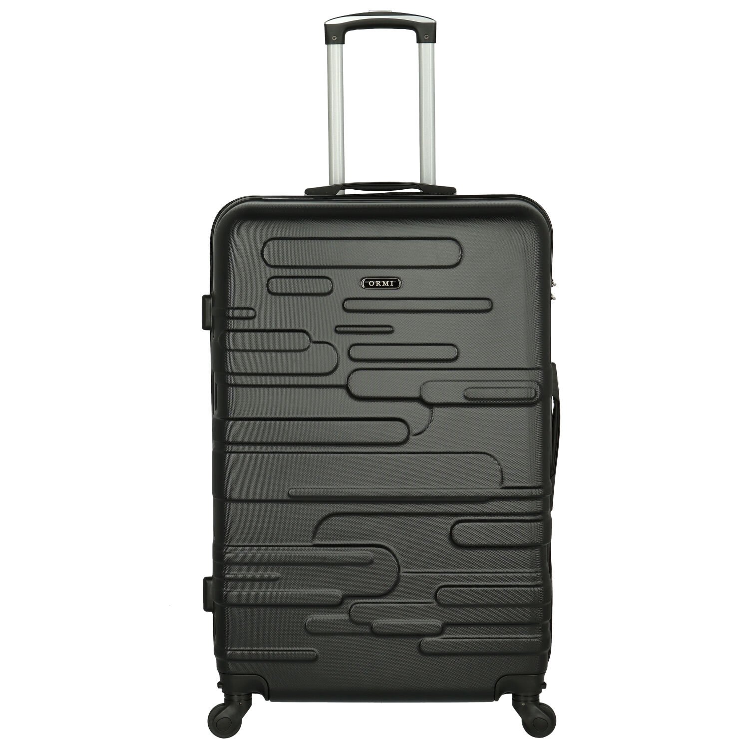 Cestovní plastový kufr černý - Ormi Mabon L