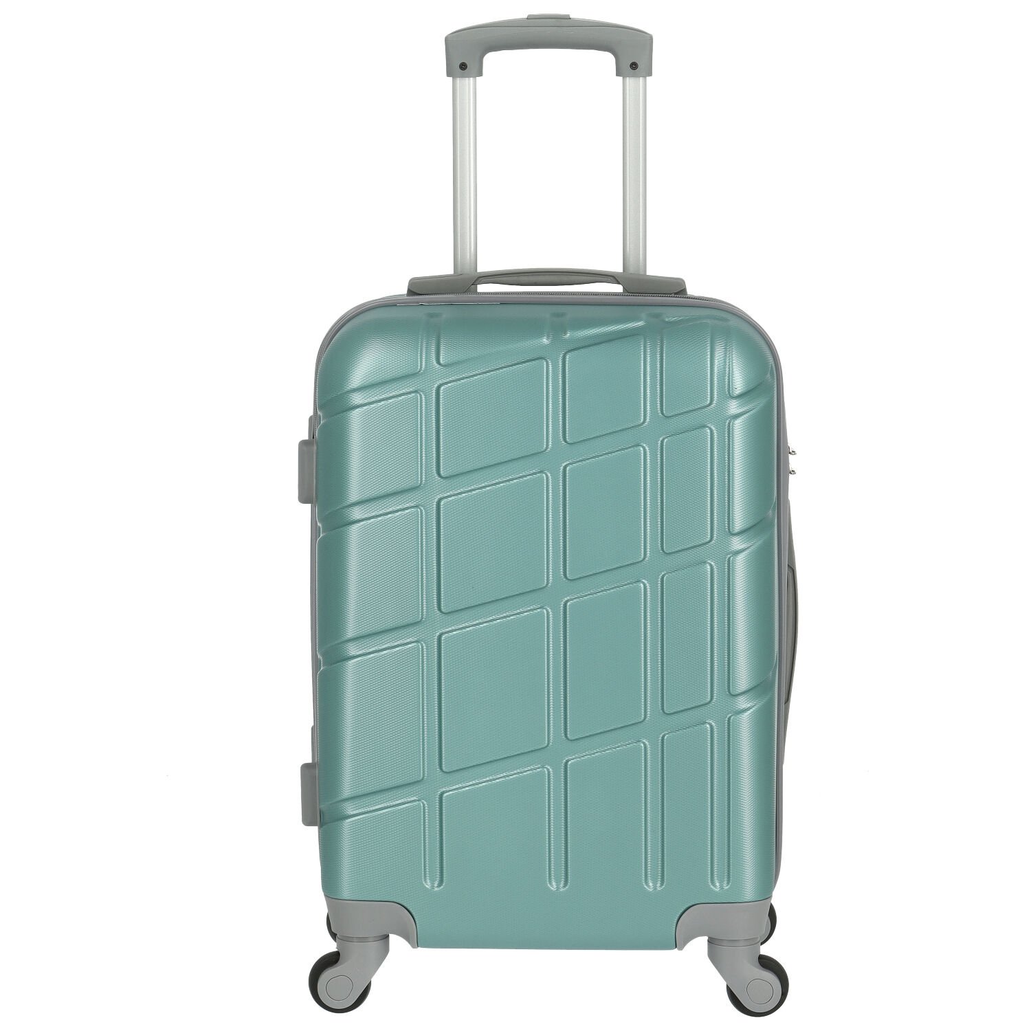 Cestovní plastový kufr světle modrý - Ormi Sofron S